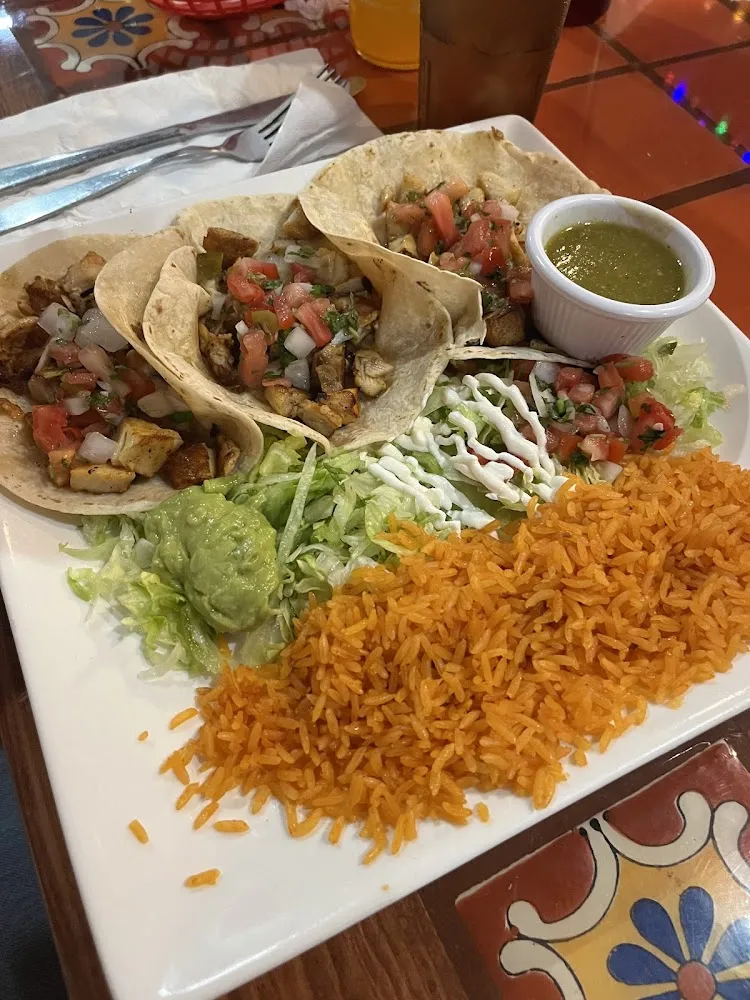 Combination Taco and Quesadilla Steak