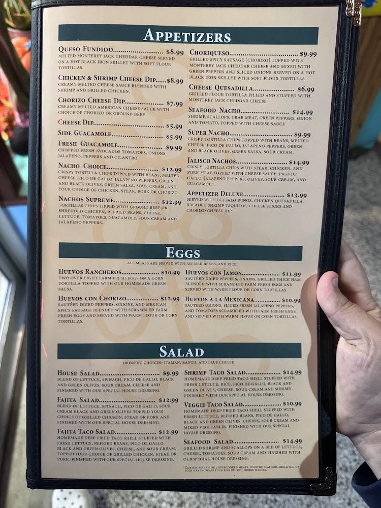 El Mariachi Restaurant Menu image 4